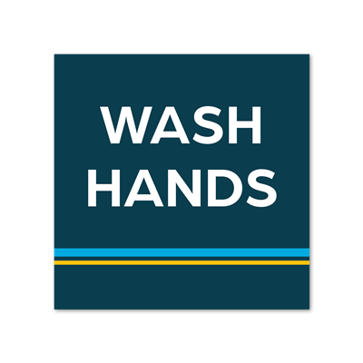 Decals - Wash Hands - 2x2
