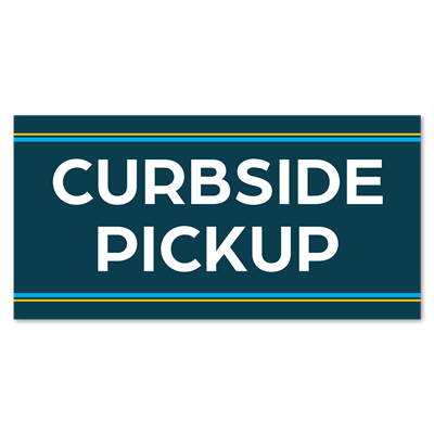 Banners - Curbside Pickup - 96x48