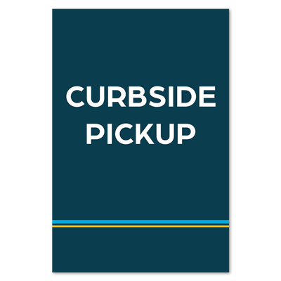 Parking Signs - Curbside Pickup - 12x18