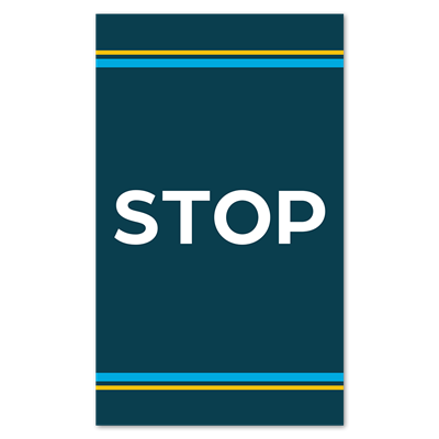 Banners - Stop - 36x60